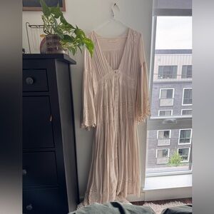 Spell Imogen Cream Maxi Dress